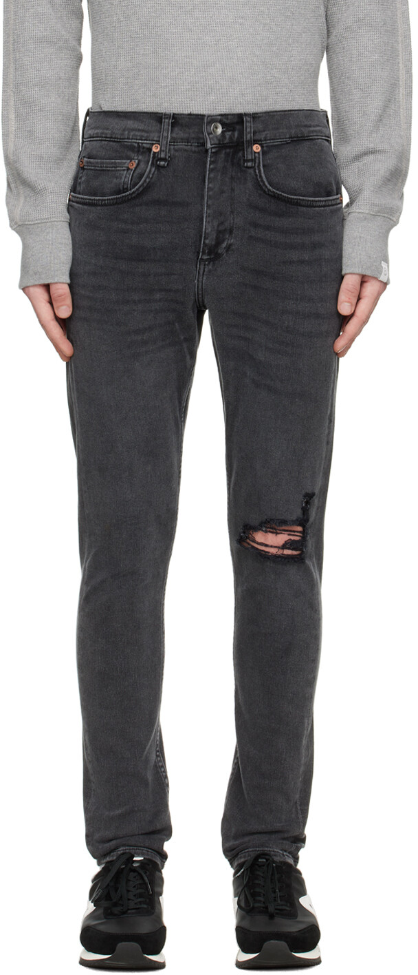 

Черные джинсы скинни 1 rag & bone