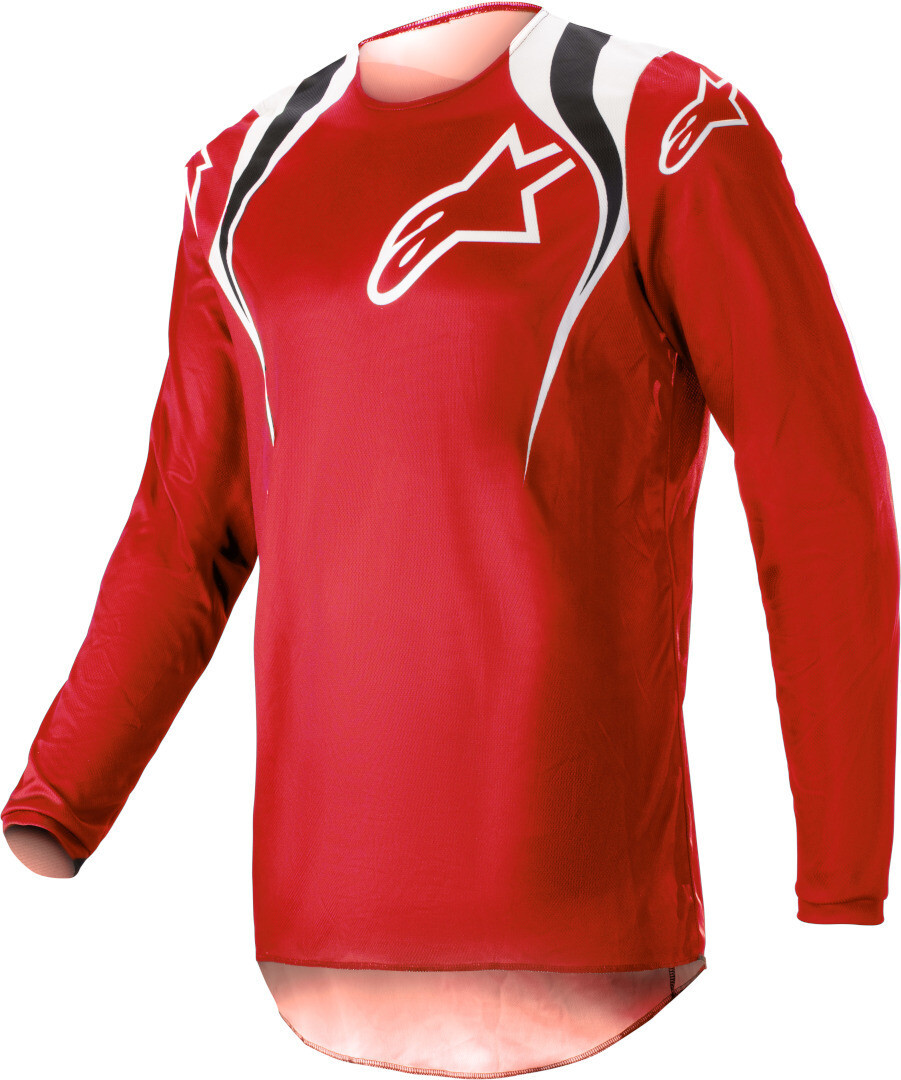 

Мотокросс джерси Alpinestars Fluid Narin, красный/белый