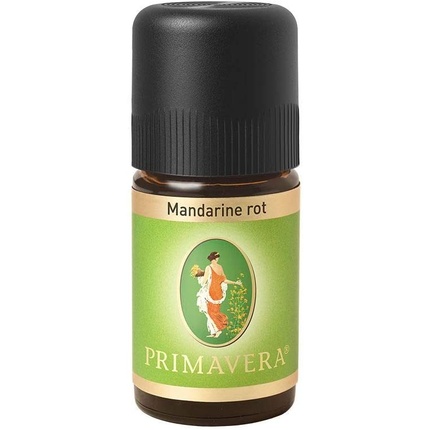 PRIMAVERA Red Mandarin Essential Oil 5 мл - Ароматерапевтическое масло для расслабления и расслабления мышц - Веганский