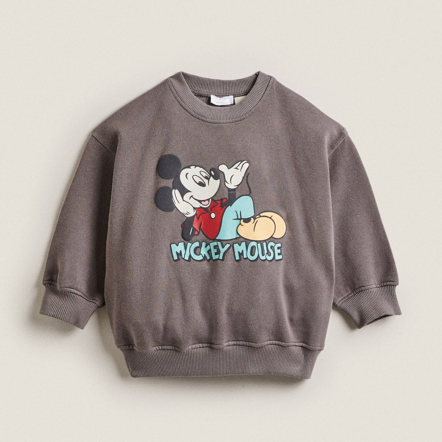 

Свитшот Zara Home Mickey, серый