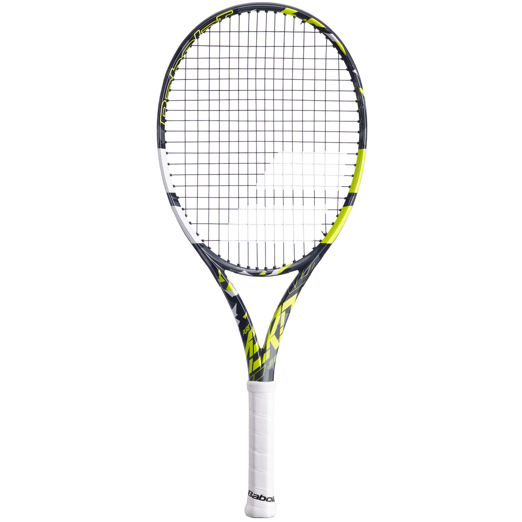 Детская теннисная ракетка Pure Aero 26 дюймов, черная/желтая BABOLAT ракетка для большого тенниса детская babolat aero junior 26 желтый