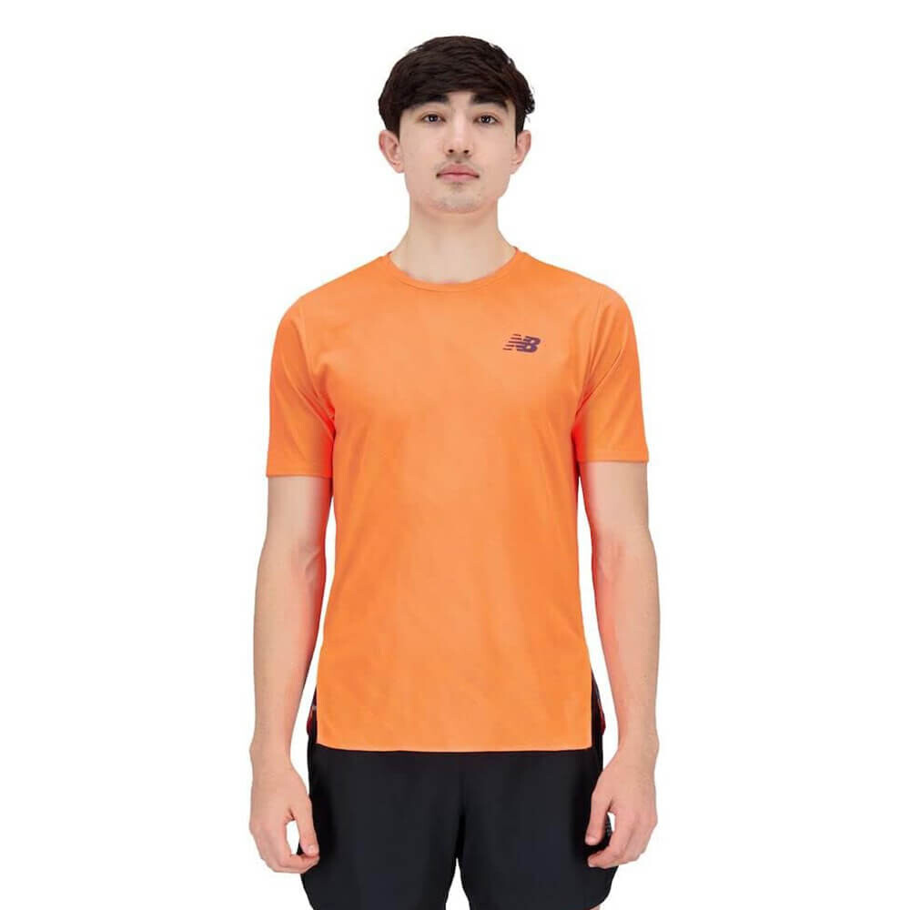 

Футболка New Balance Men's Q Speed Jacquard, оранжевый