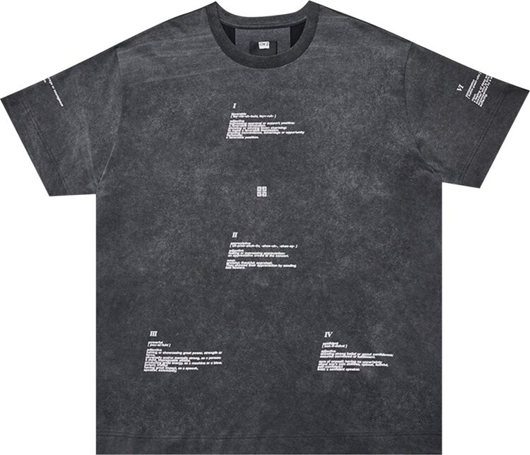

Футболка Givenchy Slim Fit Print T-Shirt 'Grey', серый