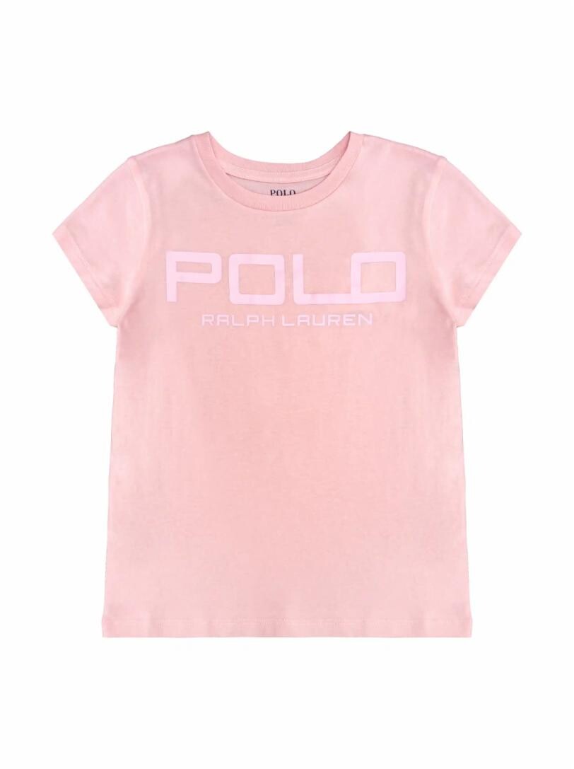 

Хлопковая футболка с логотипом Ralph Lauren