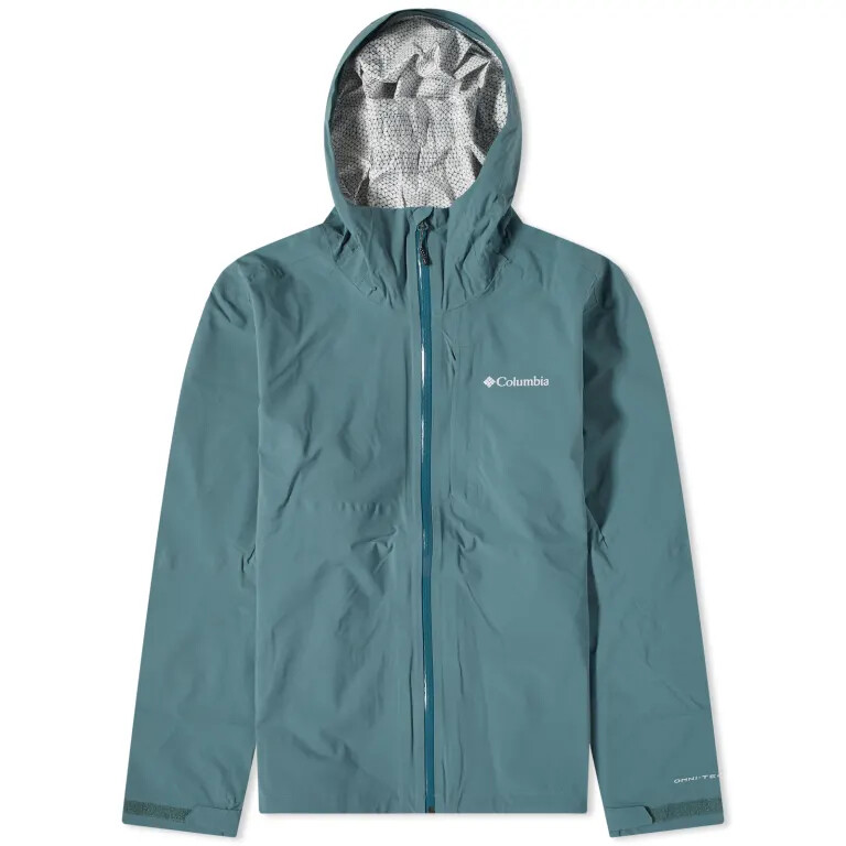 

Куртка Columbia Omni-tech Ampli-dry Shell, бледно-бирюзовый, Зеленый