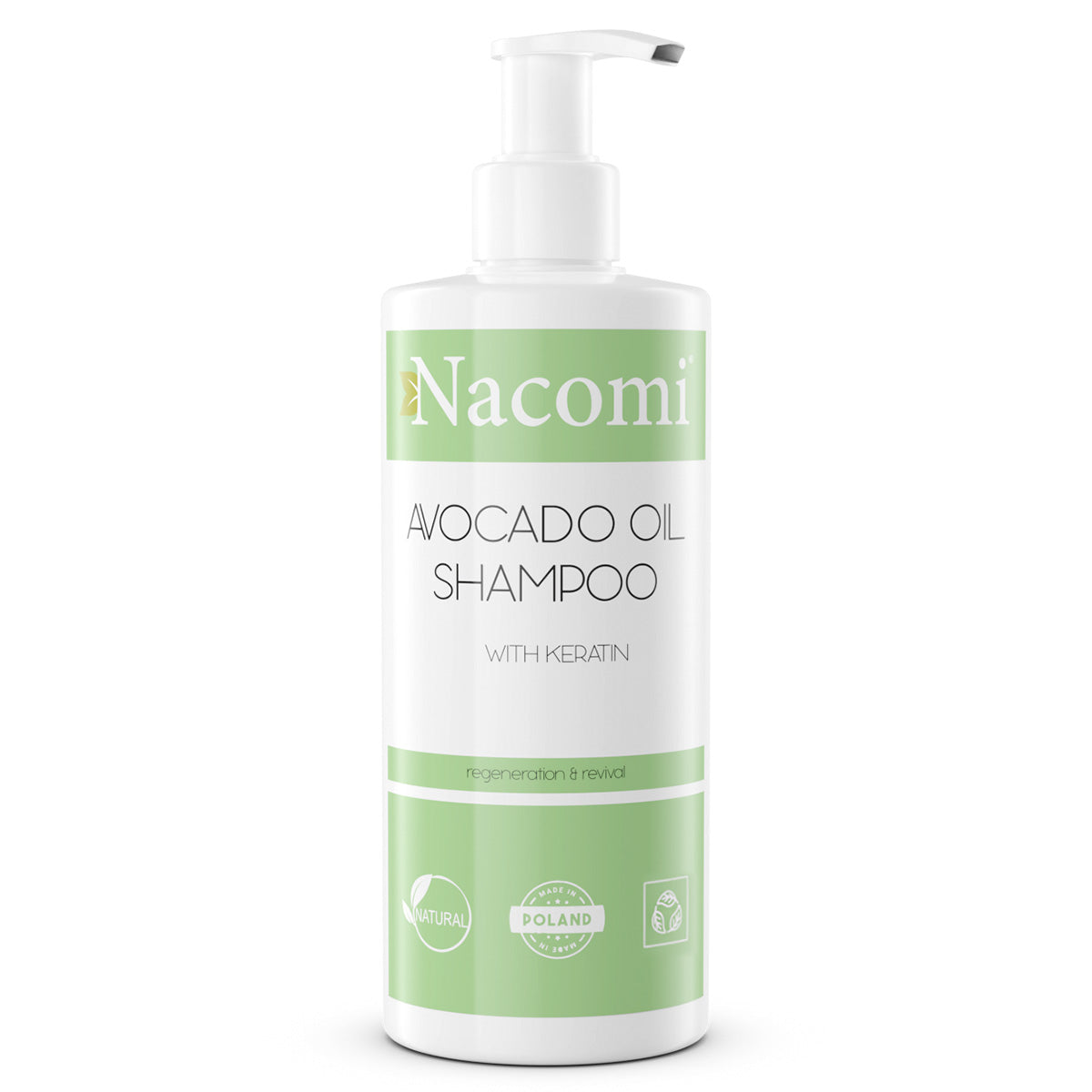 цена Nacomi Шампунь для волос Avocado Oil с маслом авокадо 250мл