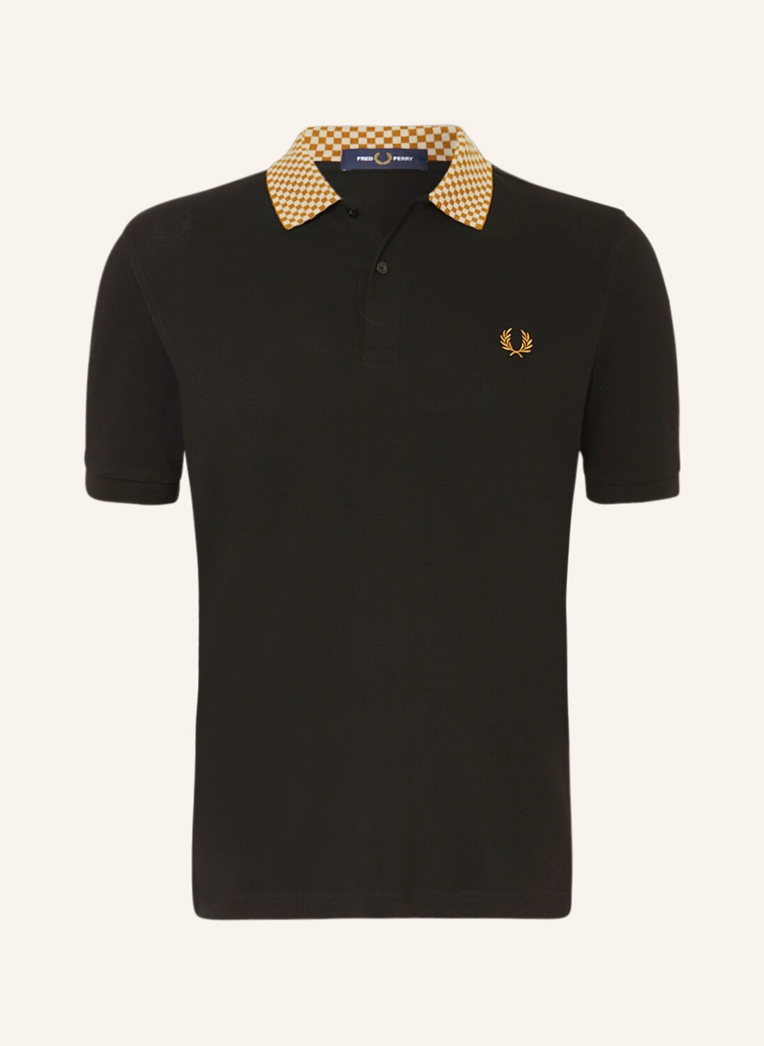 

Рубашка поло FRED PERRY Piqué, черный
