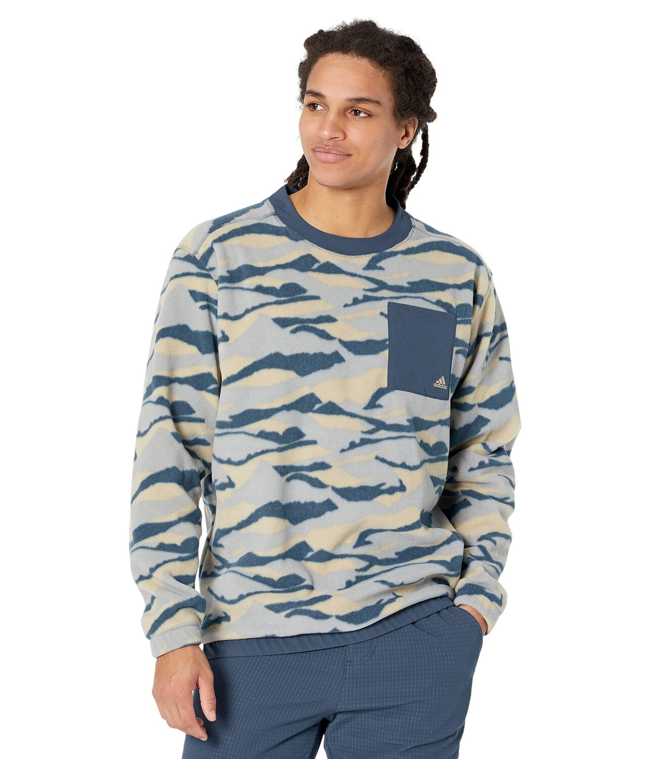 

Худи adidas Golf, Texture Printed Crew Sweatshirt