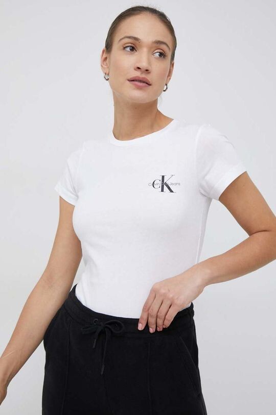 

Хлопковая футболка (2 пары) Calvin Klein Jeans, красный