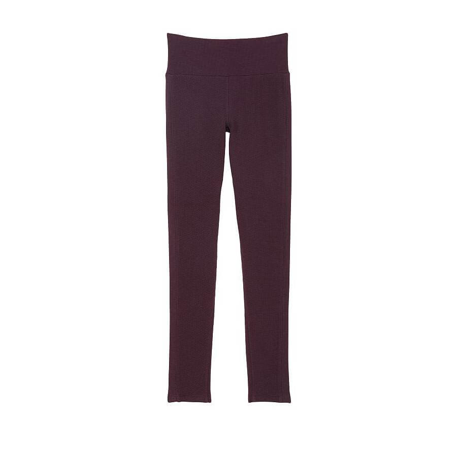 

Леггинсы Victoria's Secret Double Waffle Knit, фиолетовый