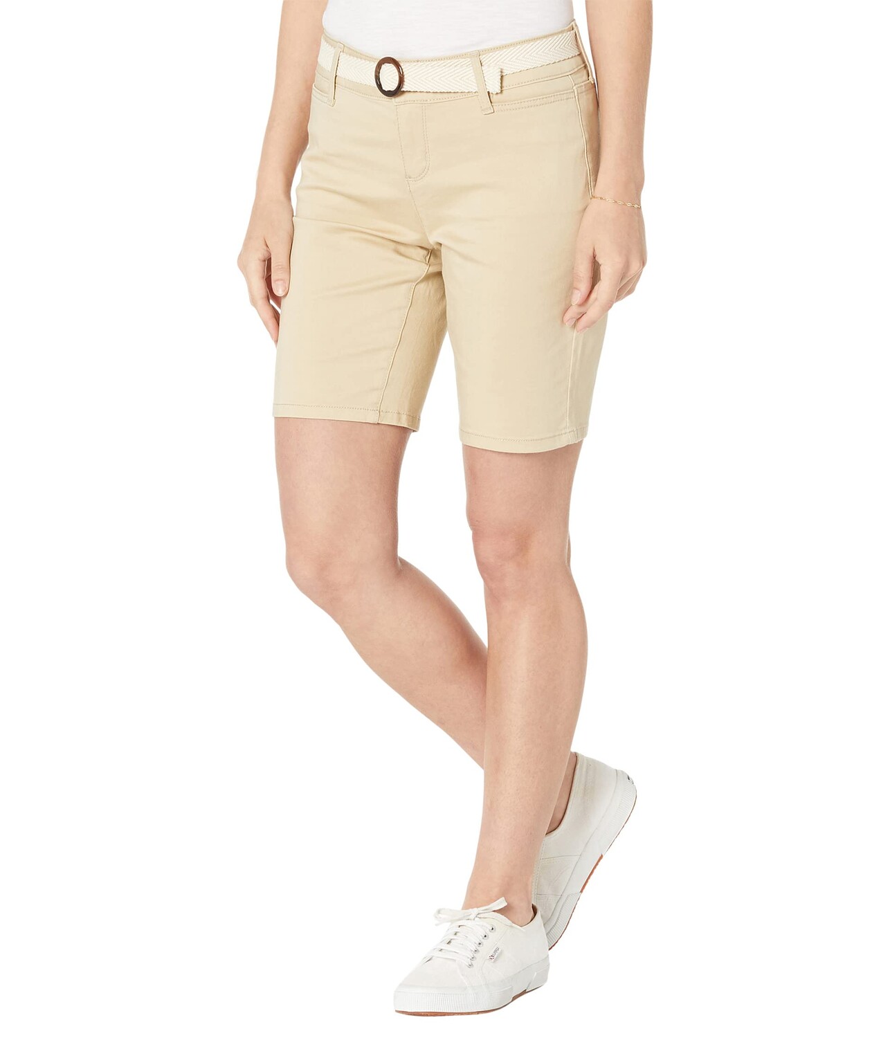 

Шорты U.S. POLO ASSN., 9" Mid-Rise Slim Chino Stretch Sateen Bermuda