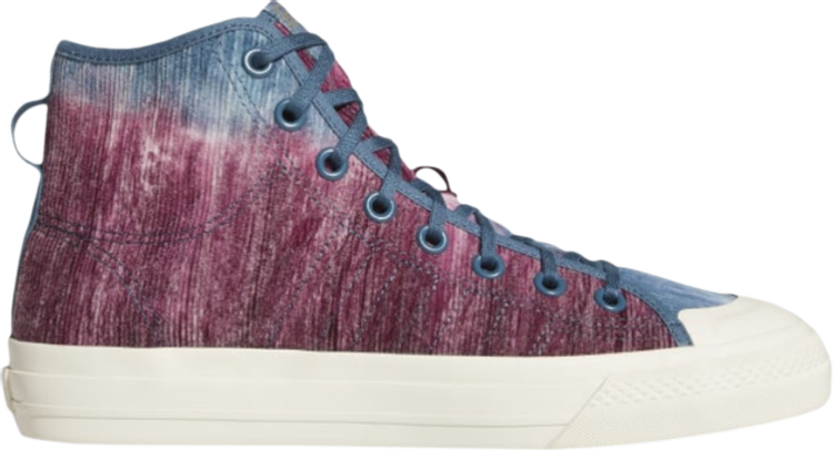 

Кроссовки Adidas Nizza High RF 'Victory Crimson Orbit Indigo', красный