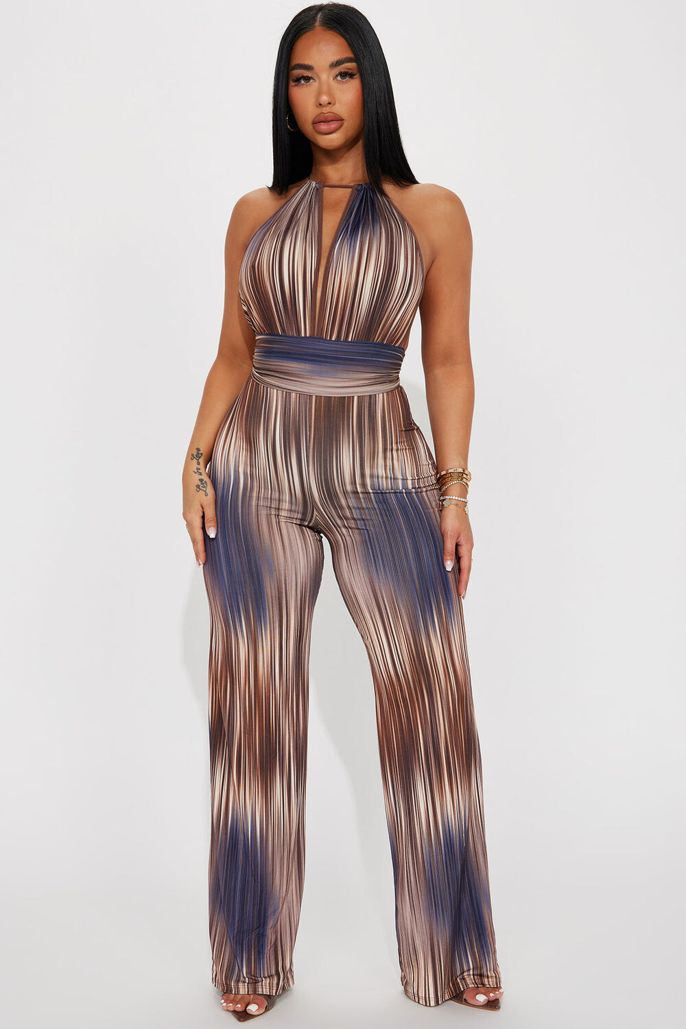 

Комбинезон Fashion Nova P8171, коричневый