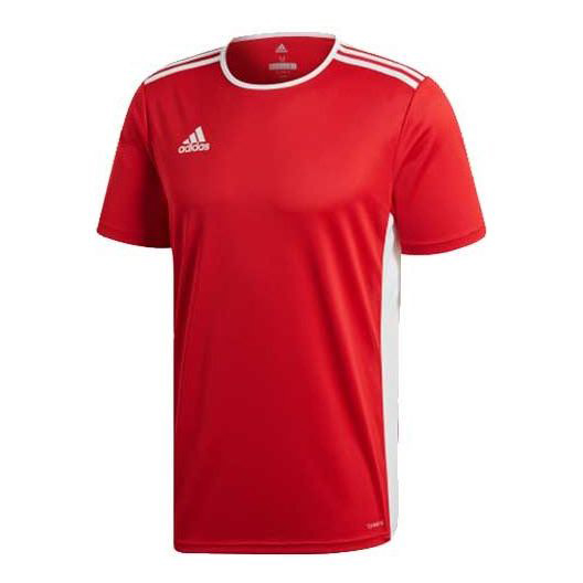 цена Футболка Adidas Entrada 18 Stripe Colorblock Short Sleeve Red, Красный
