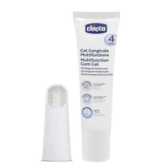 

Стартовый набор Chicco, гель для прорезывания зубов и щетка для пальцев 0 м+