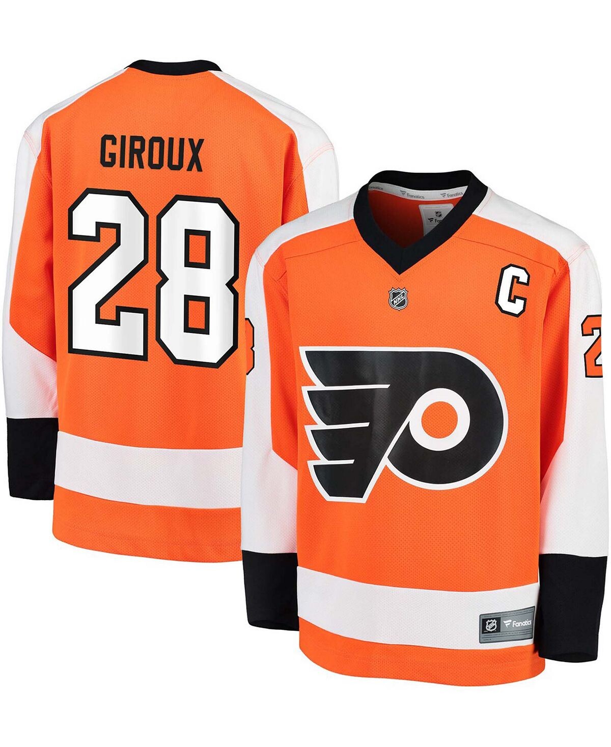 

Реплика игрока Big Boys Claude Giroux Orange Philadelphia Flyers Fanatics