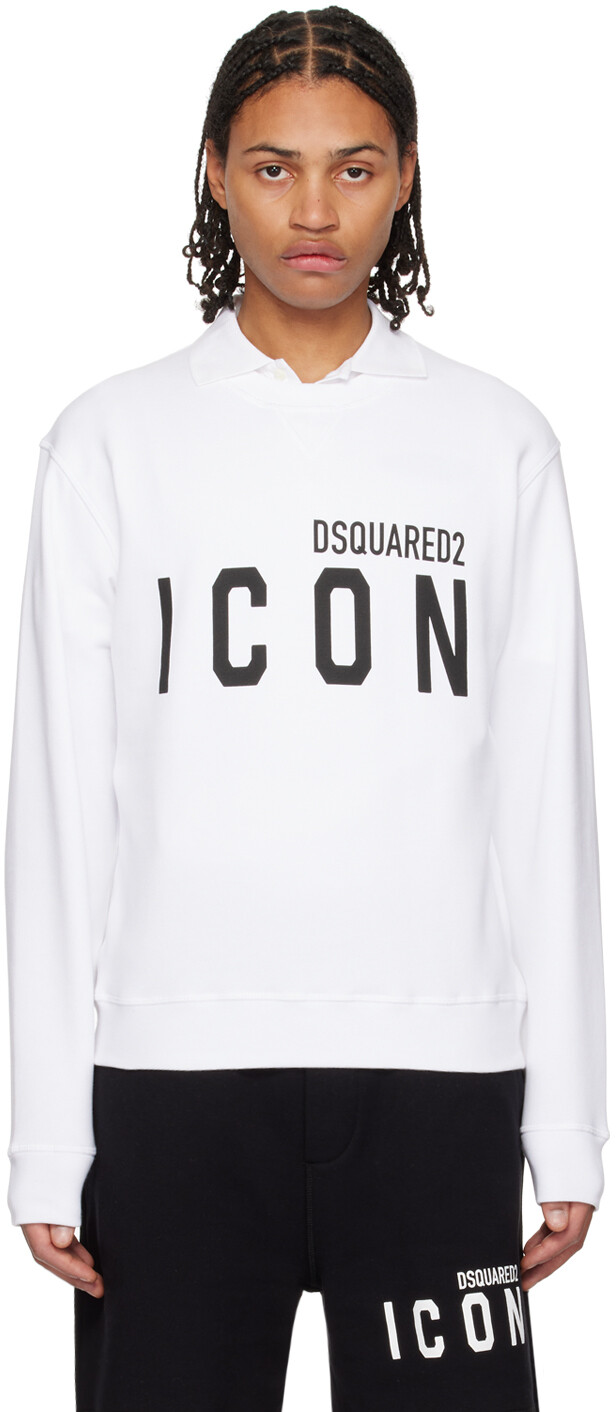 

Белая толстовка Icon Dsquared2