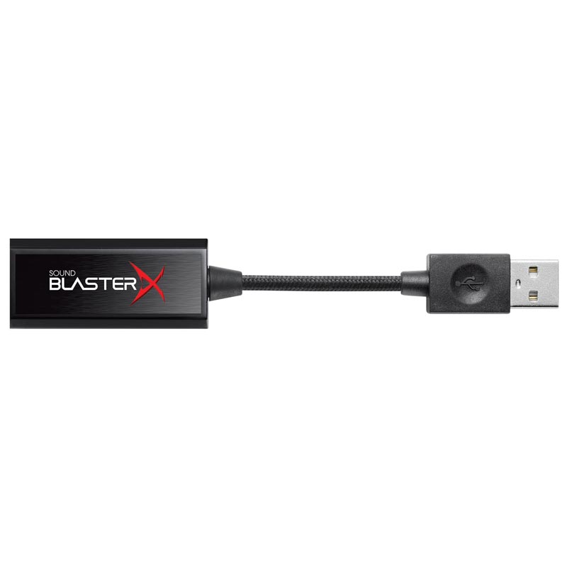 Внешняя звуковая карта Creative Sound BlasterX G1 7.1, черный звуковая панель creative blasterx katana 51mf8245aa000