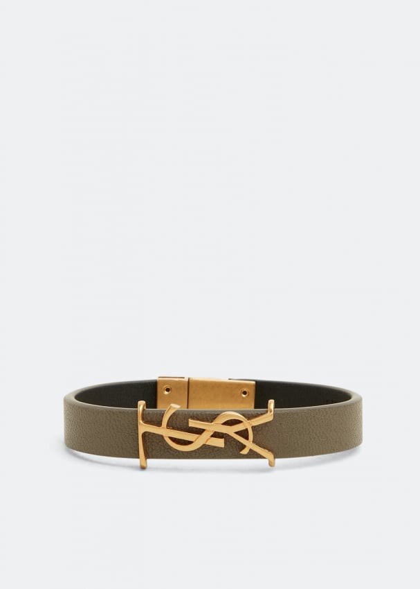 

Браслет SAINT LAURENT Opyum bracelet, зеленый