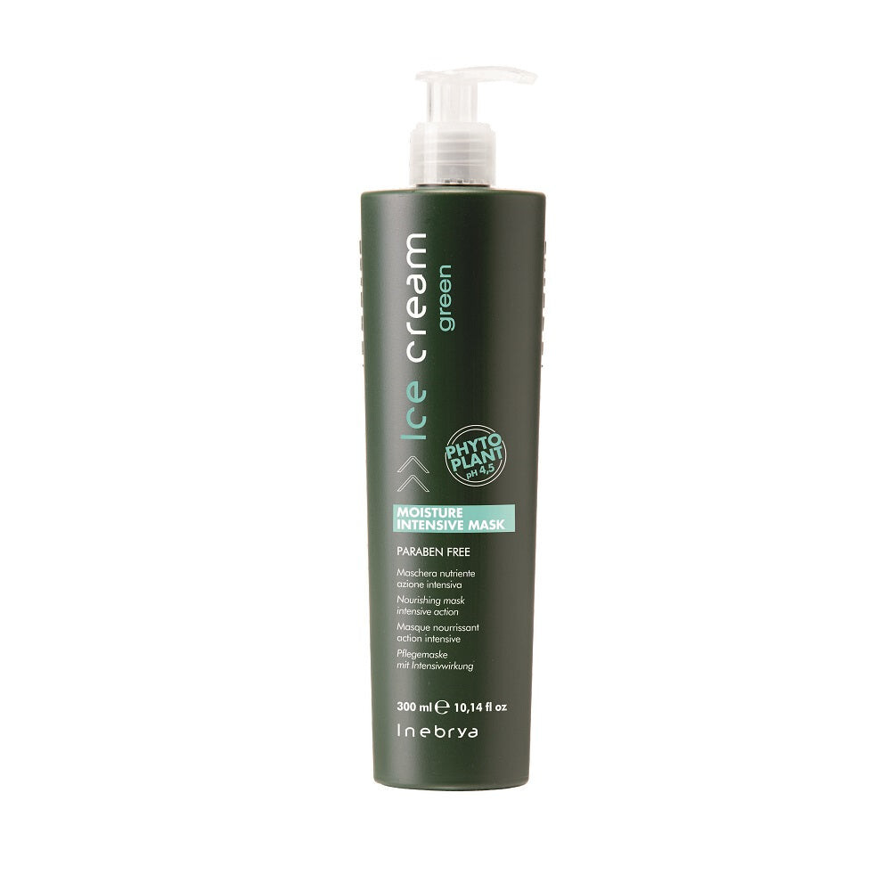 

Inebrya Ice Cream Green Moisture Intensive Mask интенсивно питательная маска для волос 300мл