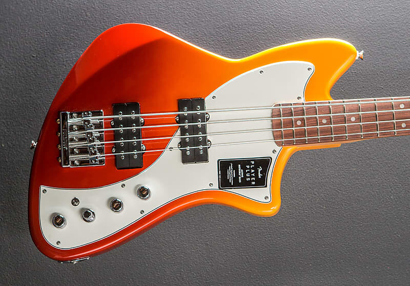 

Player Plus Active Meteora Bass - Текила Санрайз с Пау Ферро Fender Player Plus Active Meteora Bass - w/Pau Ferro