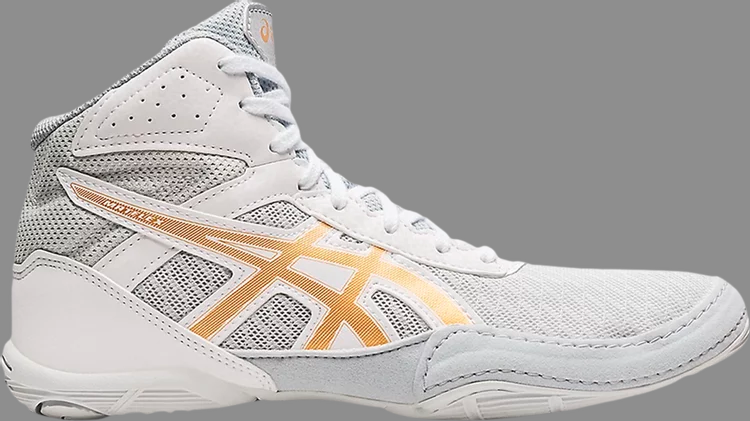 

Кроссовки matflex 6 gs 'glacier grey pure gold' Asics, серый