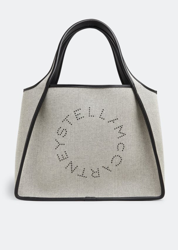 

Сумка-тоут STELLA MCCARTNEY Logo tote bag, черный