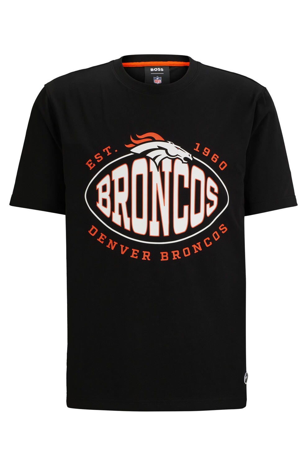 

Футболка Boss X Nfl Stretch-cotton Collaborative Branding, Broncos