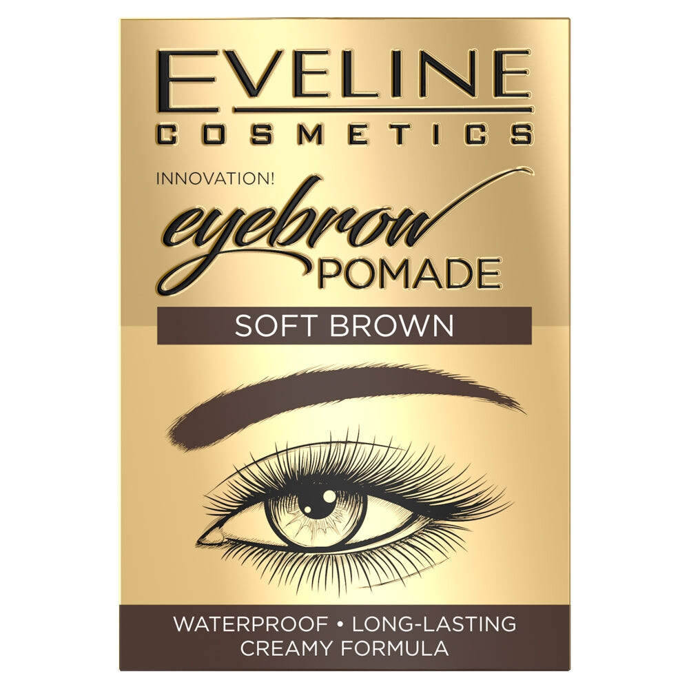 

Eveline Cosmetics Помада для бровей Мягкая коричневая помада для бровей