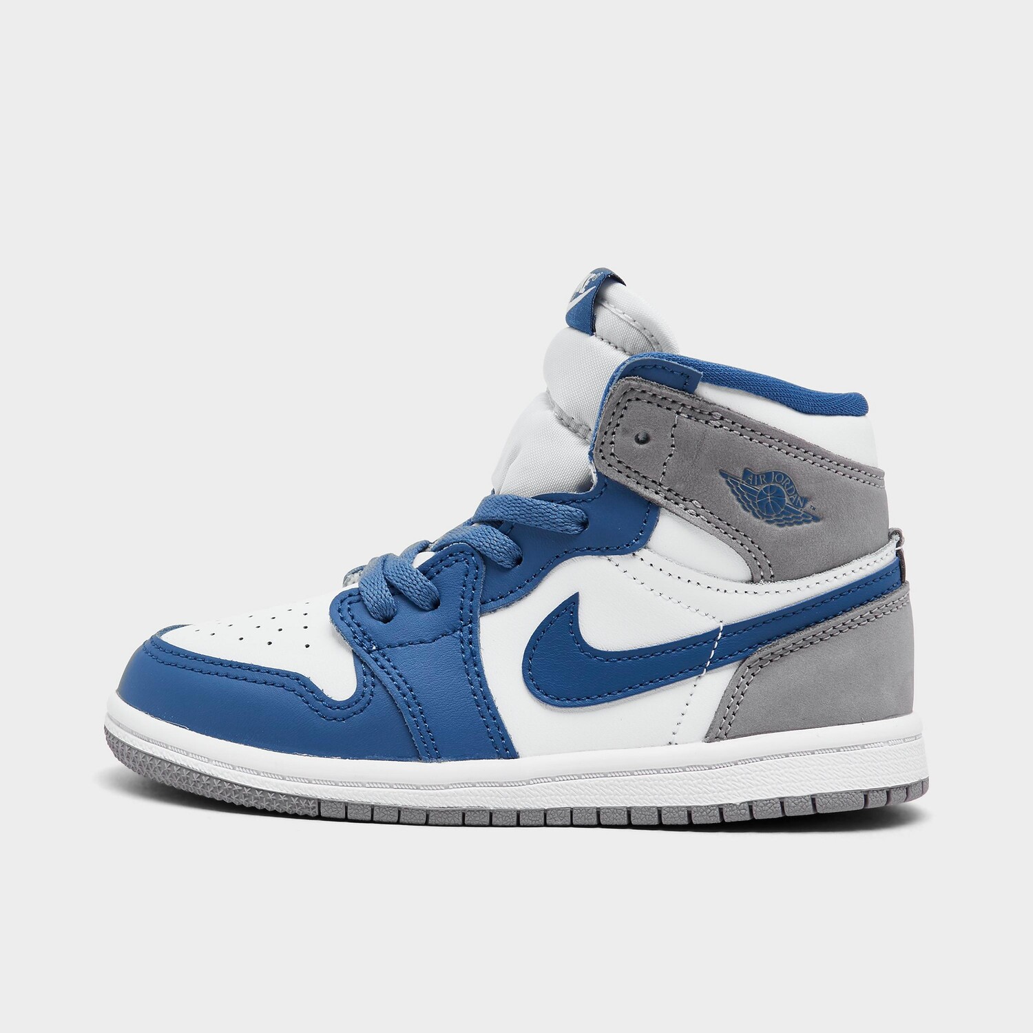 

Детская повседневная обувь Air Jordan Retro 1 High OG для малышей, синий