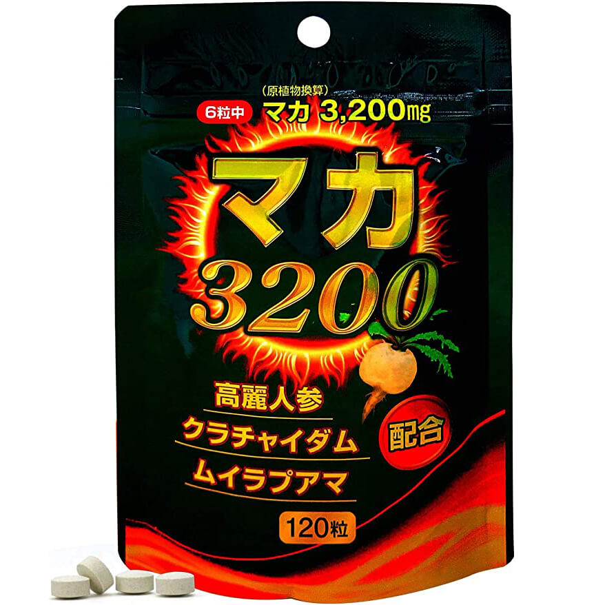 цена Мака 3200 Yuuki Pharmaceutical, 120 таблеток
