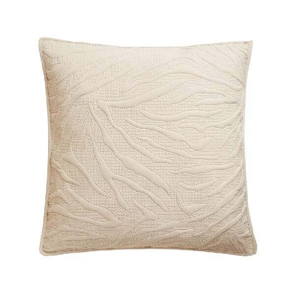 

Чехол для декоративной подушки Zara Home Soft-Touch Topstitched, бежевый