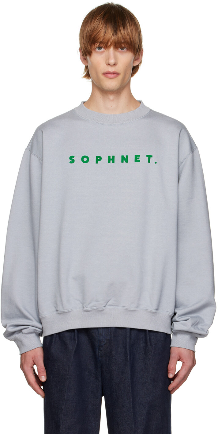 

Синяя классическая толстовка SOPHNET.