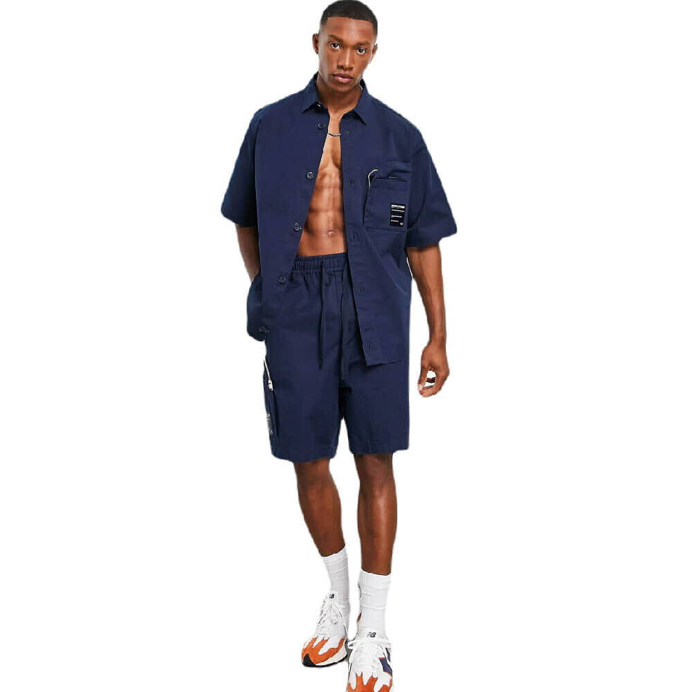 

Рубашка Armani Exchange Cargo Pocket, темно-синий
