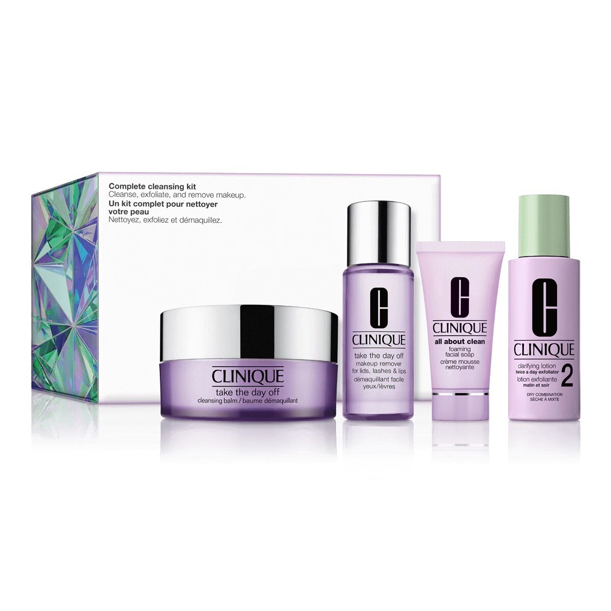 

Набор Clinique Complete Cleansing, 4 предмета