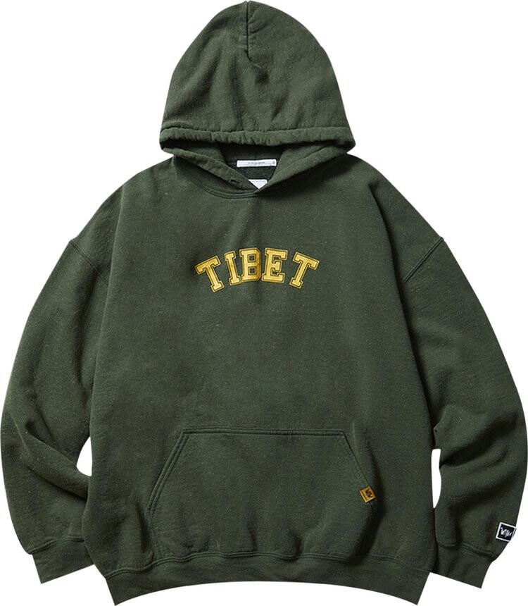 

Худи Liberaiders Tibet Pullover Hoodie 'Green', зеленый