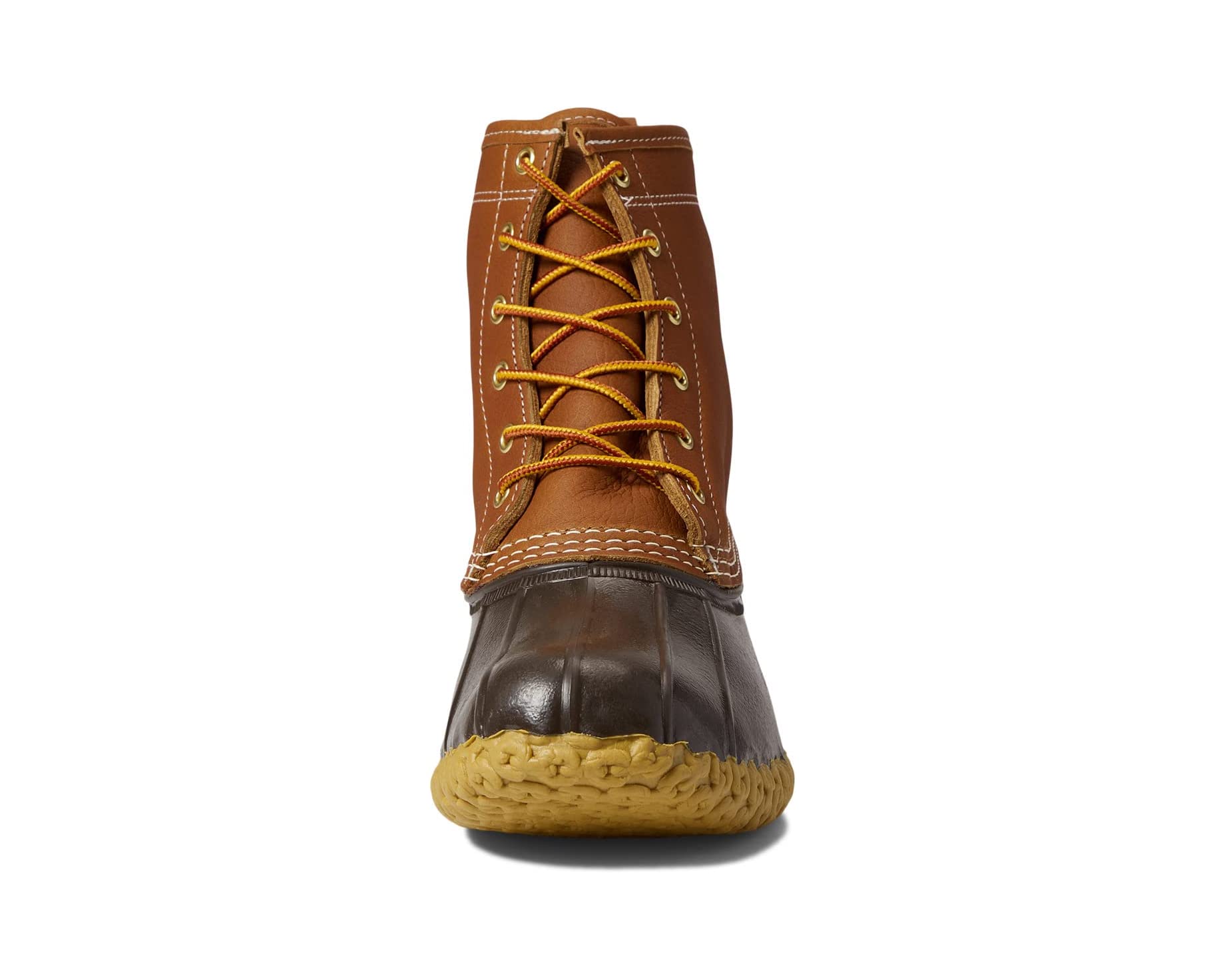 Ботинки Bean Boot 8 Leather Primaloft Flannel Lined L.L.Bean, загар