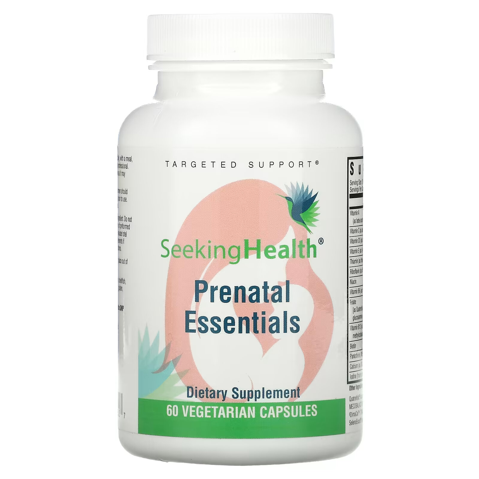 Seeking Health, Prenatal Essentials, 60 вегетарианских капсул - фото