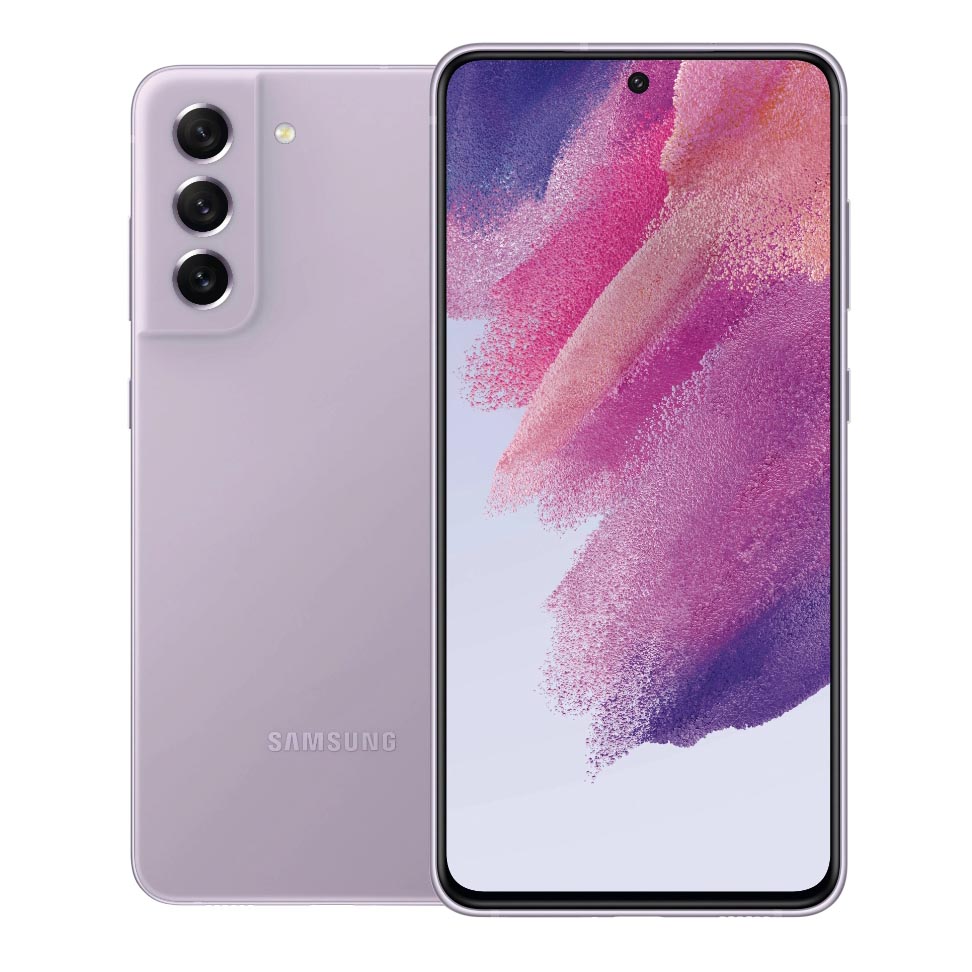 Смартфон Samsung Galaxy S21 FE 5G 8/128, SM-G990E, фиолетовый жидкий чехол с блестками две золотые рыбки на samsung galaxy s21 самсунг галакси s21