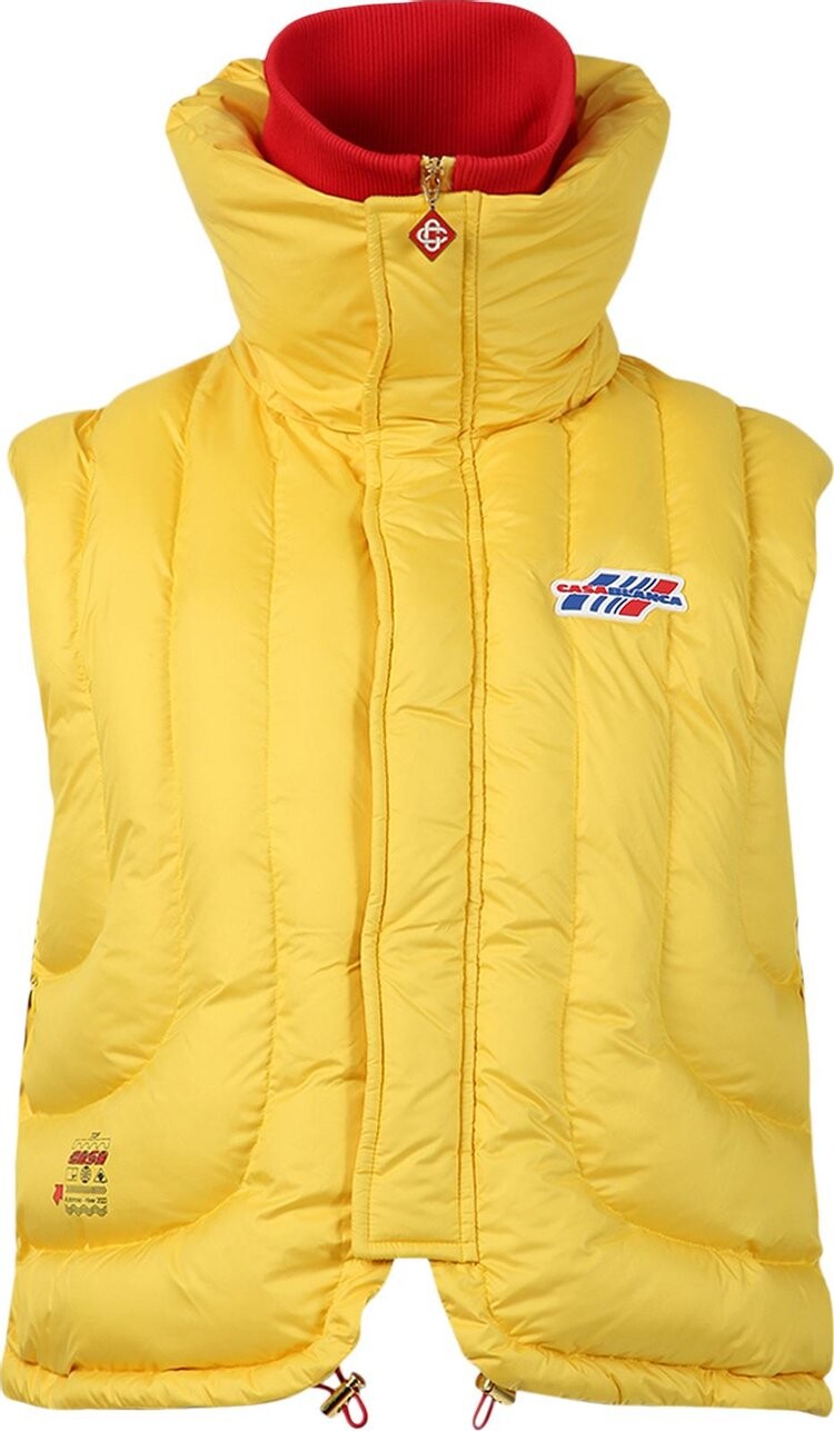 

Жилет Casablanca Double Layer Flight Gilet 'Yellow', желтый
