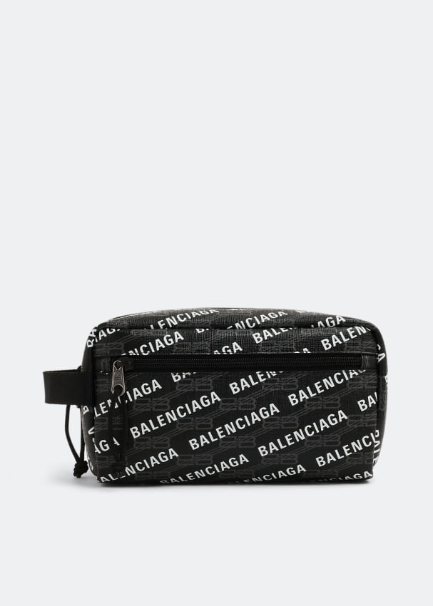 

Сумка BALENCIAGA Explorer toiletry pouch, черный