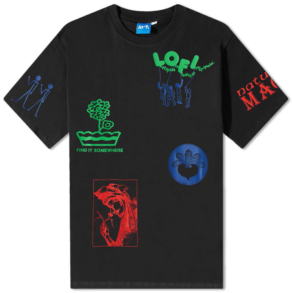 

Футболка Lo-Fi Mother Earth Tee, Черный