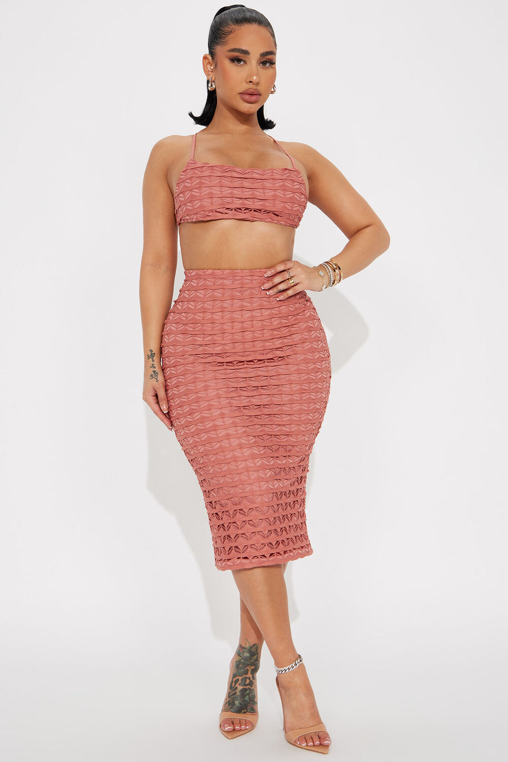 

Юбка Fashion Nova TS40086C, ржавчина