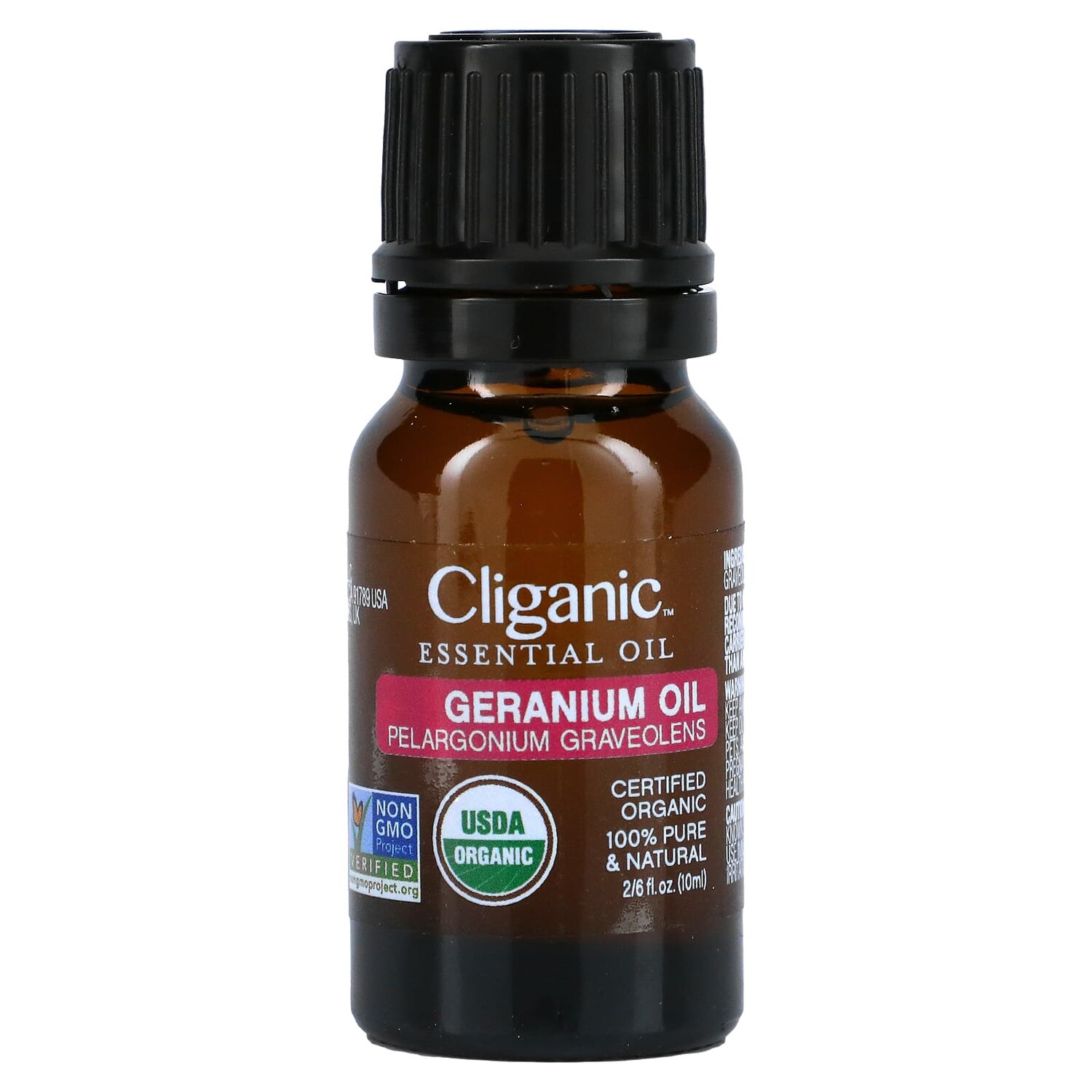 

Эфирное масло Cliganic, герань, 10 мл