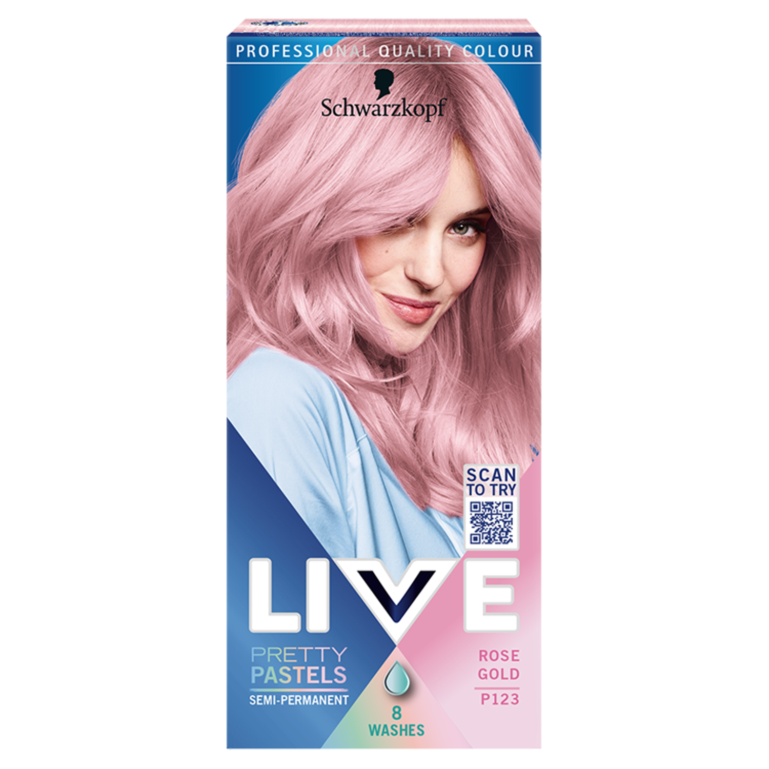 Schwarzkopf Live Ultra Brights крем-краска для волос p123 розовое золото, 1  упаковка – заказать с доставкой из-за рубежа через онлайн-сервис  «CDEK.Shopping»