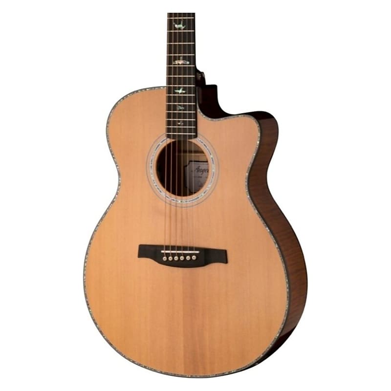 Электроакустическая гитара PRS Paul Reed Smith SE A50E Angeles, черное золото с футляром