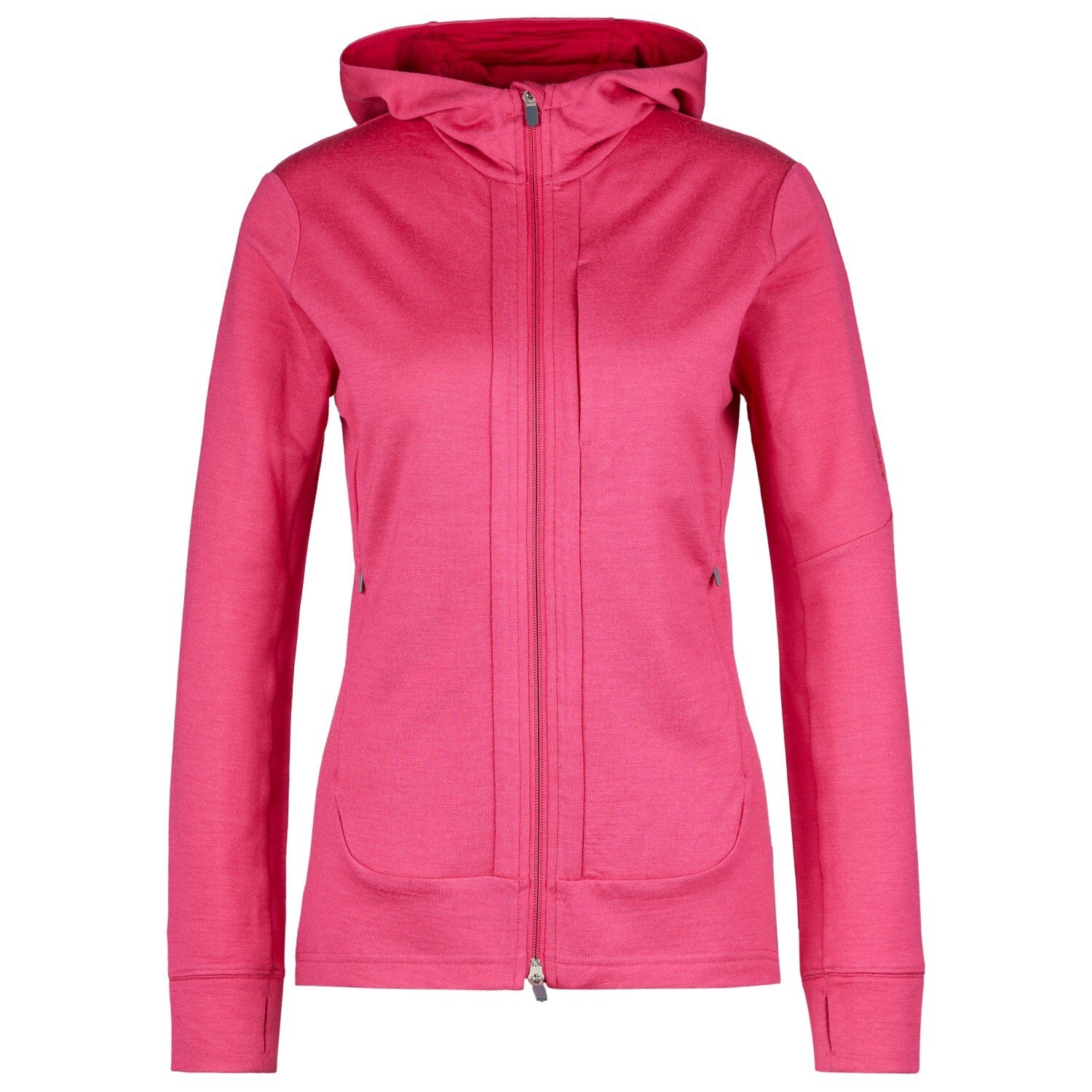 

Куртка из мериноса Icebreaker Women's Quantum III L/S Zip Hood, цвет Tempo/Electron Pink