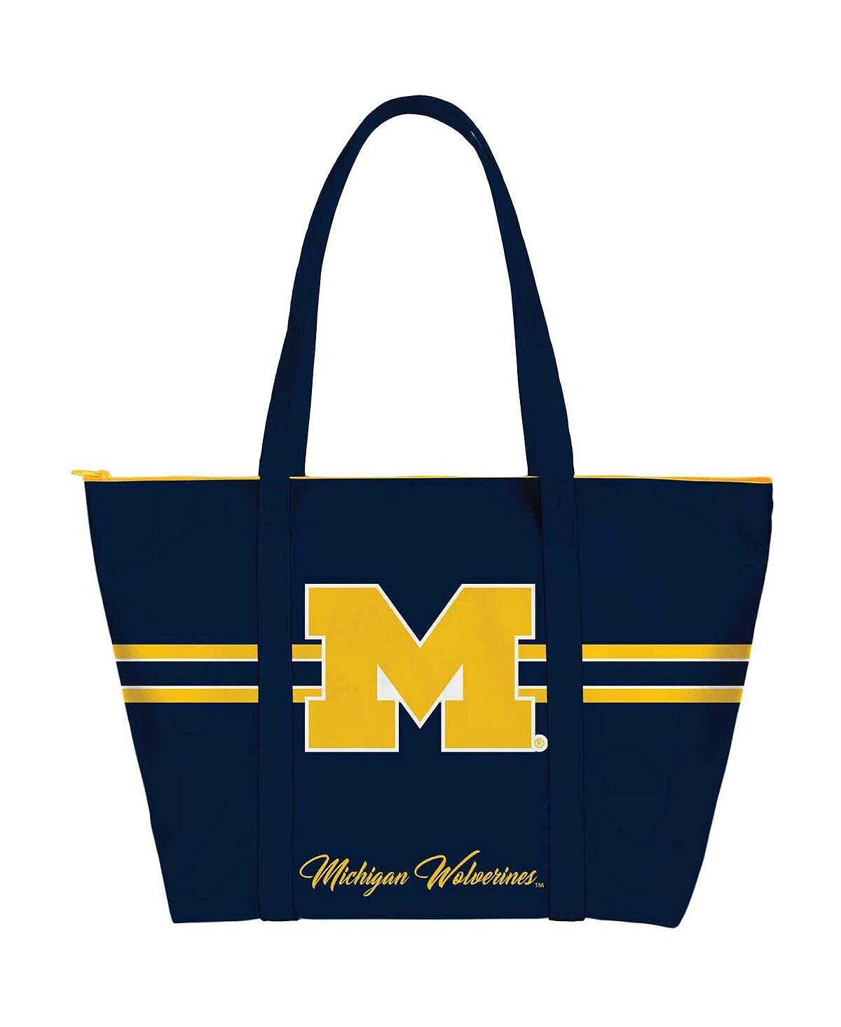 

Женская классическая большая сумка Weekender Michigan Wolverines Indigo Falls