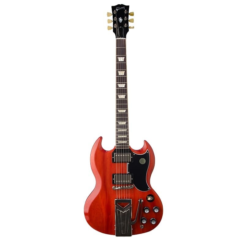 

Электрогитара Gibson SG Standard '61 Sideways Vibrola Electric Guitar - #211120118