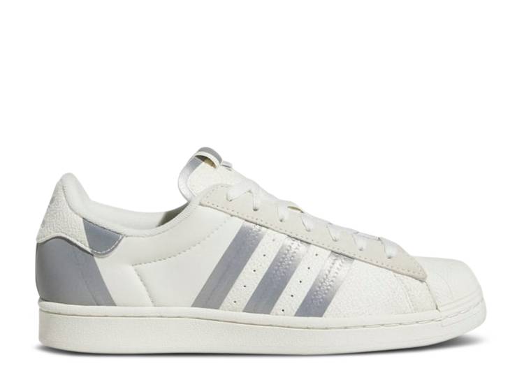 Adidas superstar white silver new arrivals